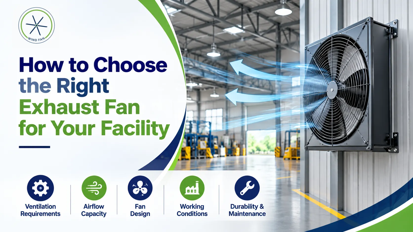 How to Choose the Right Wall Mounted Exhaust Fan for Your Industrial Space
